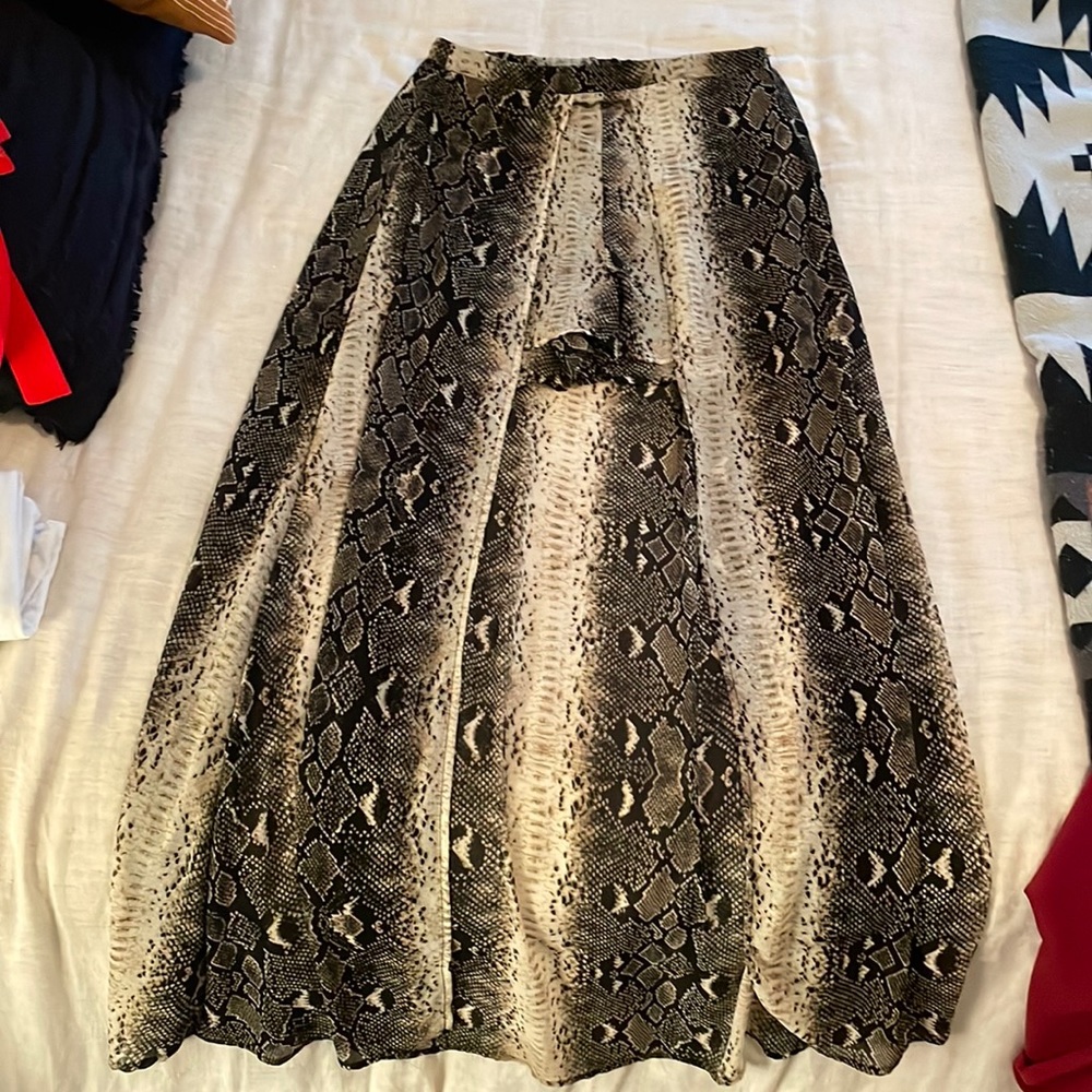 Women's Maxi Skirt with built in shorts